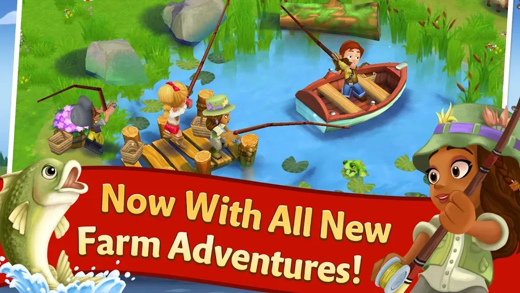 FarmVille 2: Country Escape (ФармВилл 2 С) [МОД Menu] Screenshot 5