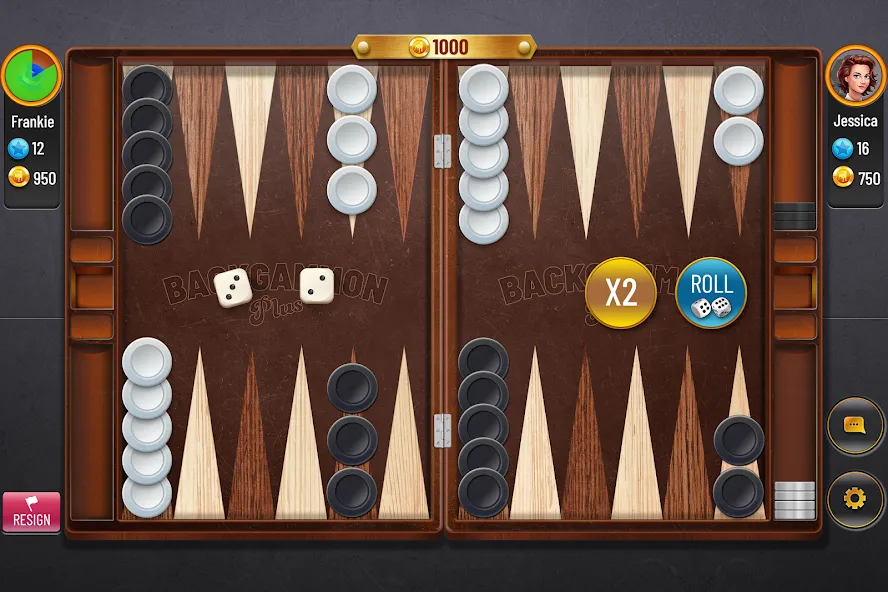 Backgammon Plus - Board Game (Бэкгаммон Плюс) [МОД Все открыто] Screenshot 1