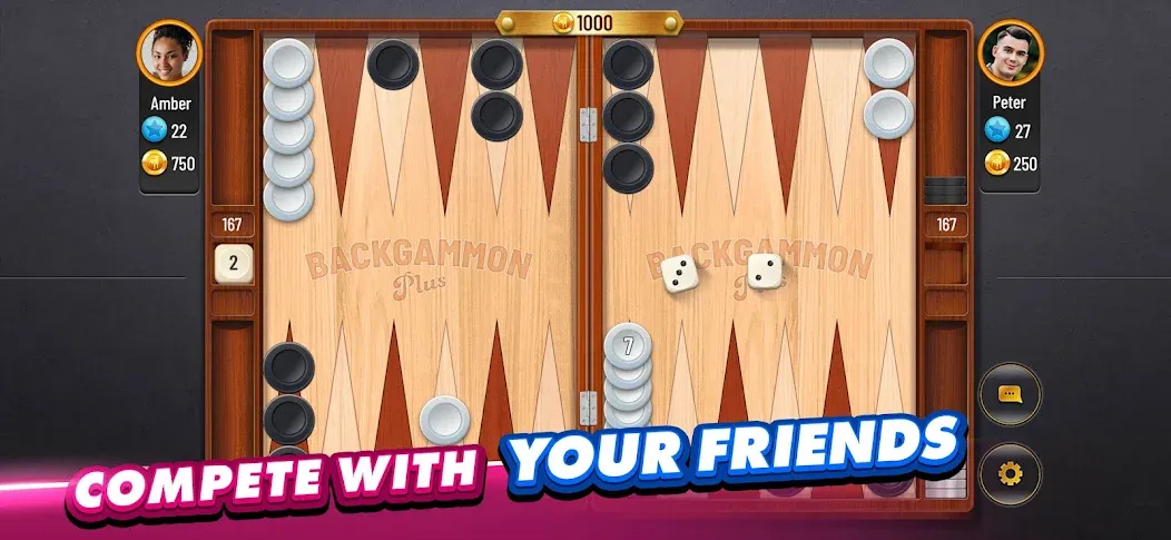 Backgammon Plus - Board Game (Бэкгаммон Плюс) [МОД Все открыто] Screenshot 2