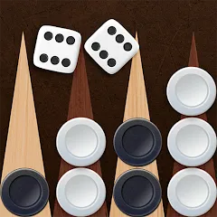 Взломанная Backgammon Plus - Board Game (Бэкгаммон Плюс)  [МОД Все открыто]