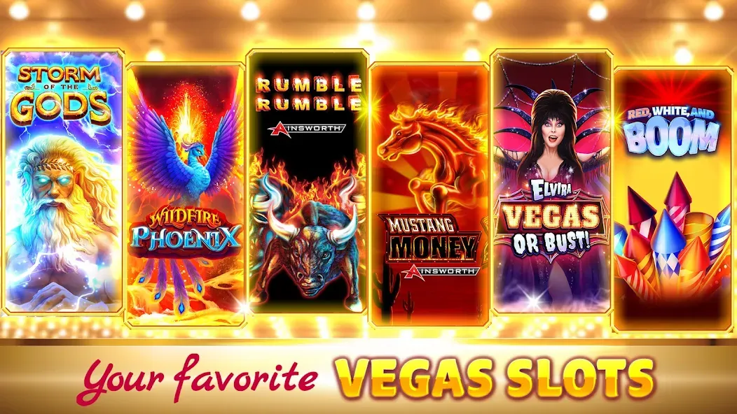 Hit it Rich! Casino Slots Game [МОД Бесконечные деньги] Screenshot 1