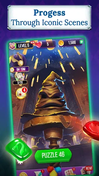 Harry Potter: Puzzles & Spells [МОД Много денег] Screenshot 3