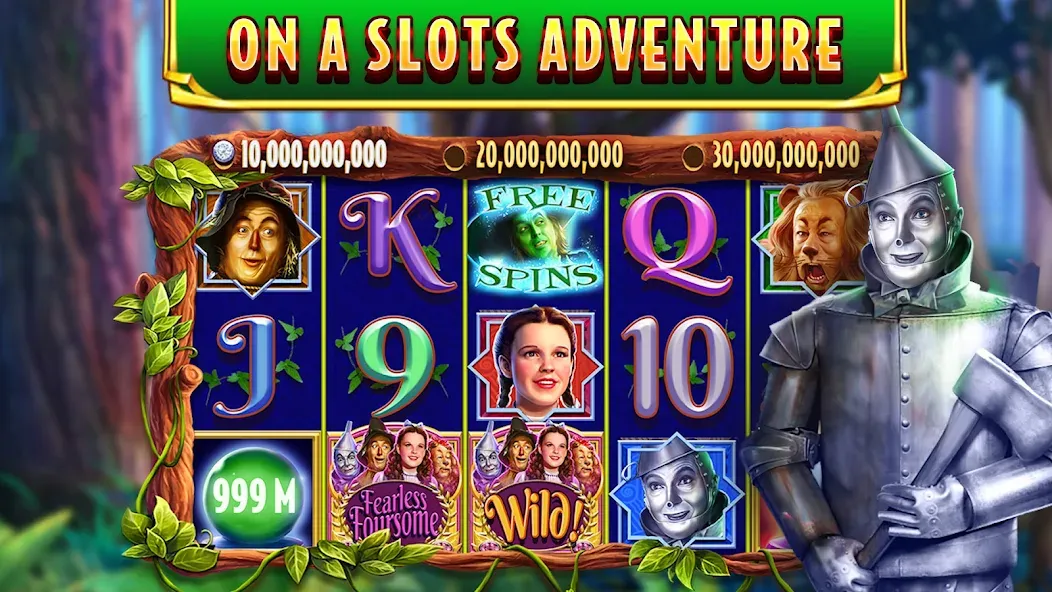 Wizard of Oz Slots Games (Волшебник из страны Оз игровой автомат) [МОД Бесконечные деньги] Screenshot 3