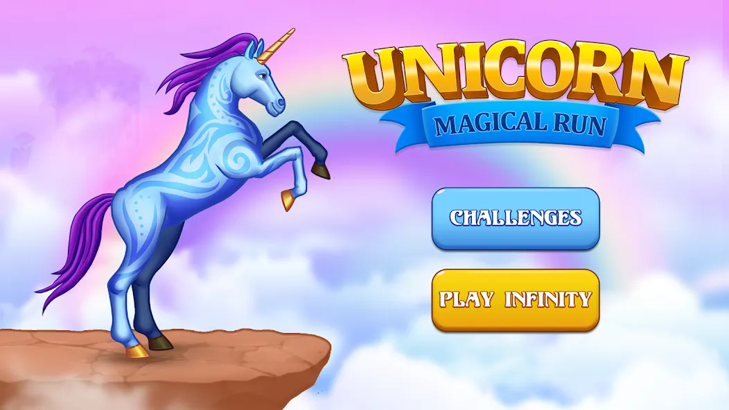 Unicorn Dash: Magical Run (Юникорн Дэш) [МОД Unlocked] Screenshot 1
