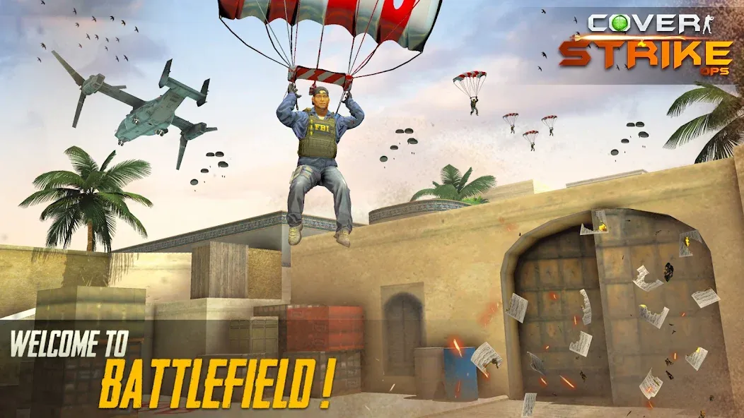 Cover Strike Ops FPS Gun Games [МОД Меню] Screenshot 5