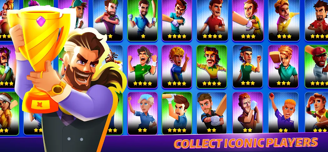 Hitwicket An Epic Cricket Game (Хитвикет) [МОД Бесконечные монеты] Screenshot 1