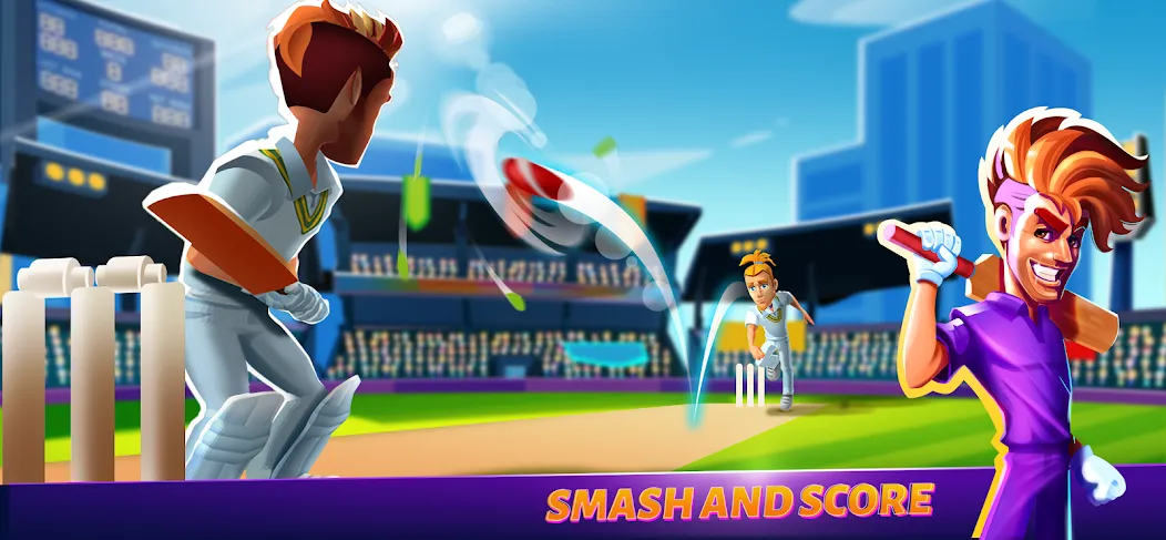 Hitwicket An Epic Cricket Game (Хитвикет) [МОД Бесконечные монеты] Screenshot 2