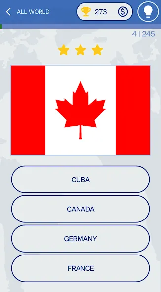 The Flags of the World Quiz [МОД Много монет] Screenshot 3