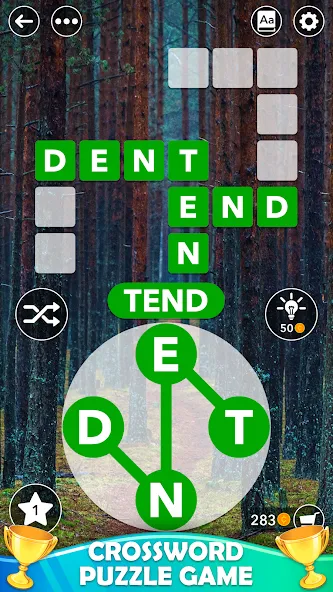 Word Cross: Offline Word Games [МОД Menu] Screenshot 1