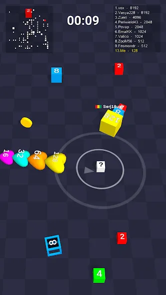 Cube Arena 2048: Merge Numbers [МОД Много монет] Screenshot 4