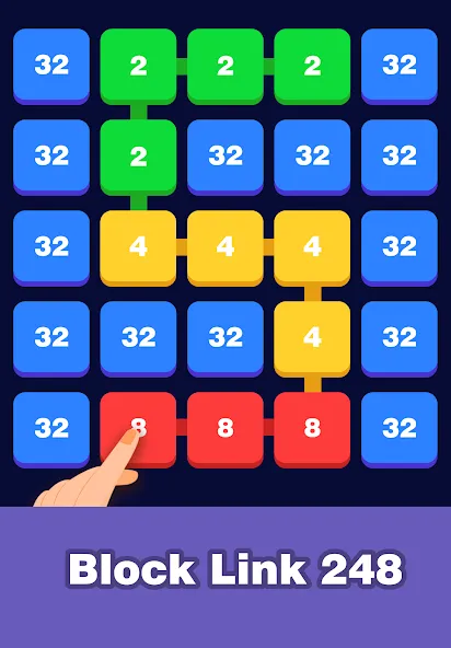 2248 Number block puzzle 2048 (Две тысячи двести сорок восемь) [МОД Бесконечные деньги] Screenshot 2