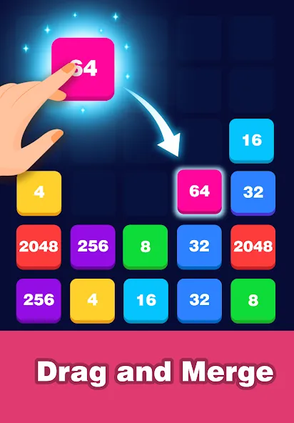 2248 Number block puzzle 2048 (Две тысячи двести сорок восемь) [МОД Бесконечные деньги] Screenshot 4
