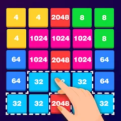 Скачать взлом 2248 Number block puzzle 2048 (Две тысячи двести сорок восемь)  [МОД Бесконечные деньги]