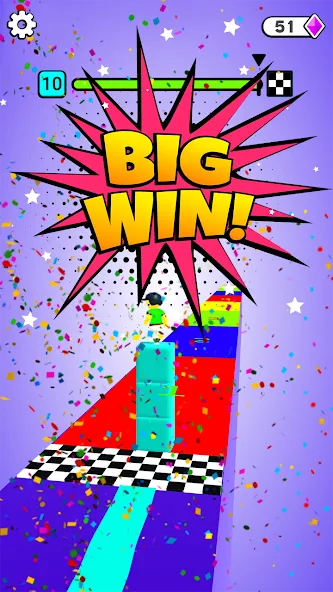 Block Surfer (Блок Серфер) [МОД Много монет] Screenshot 5