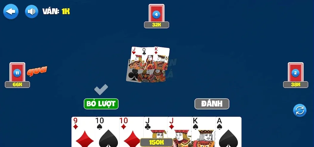 Tiến Lên Nhất Ăn Tất [МОД Unlimited Money] Screenshot 4