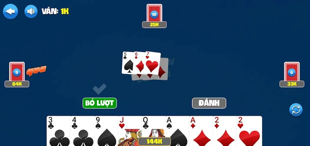 Tiến Lên Nhất Ăn Tất [МОД Unlimited Money] Screenshot 5