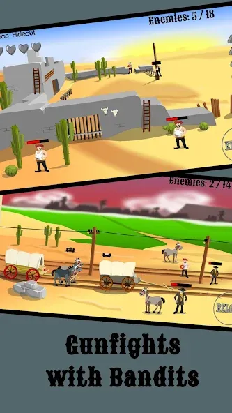El Gringo: Wild West Cowboy (Эль Гринго) [МОД Unlimited Money] Screenshot 5