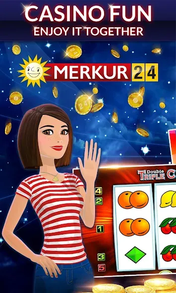 Merkur24 – Slots & Casino (Меркур24 Казино) [МОД Mega Pack] Screenshot 1