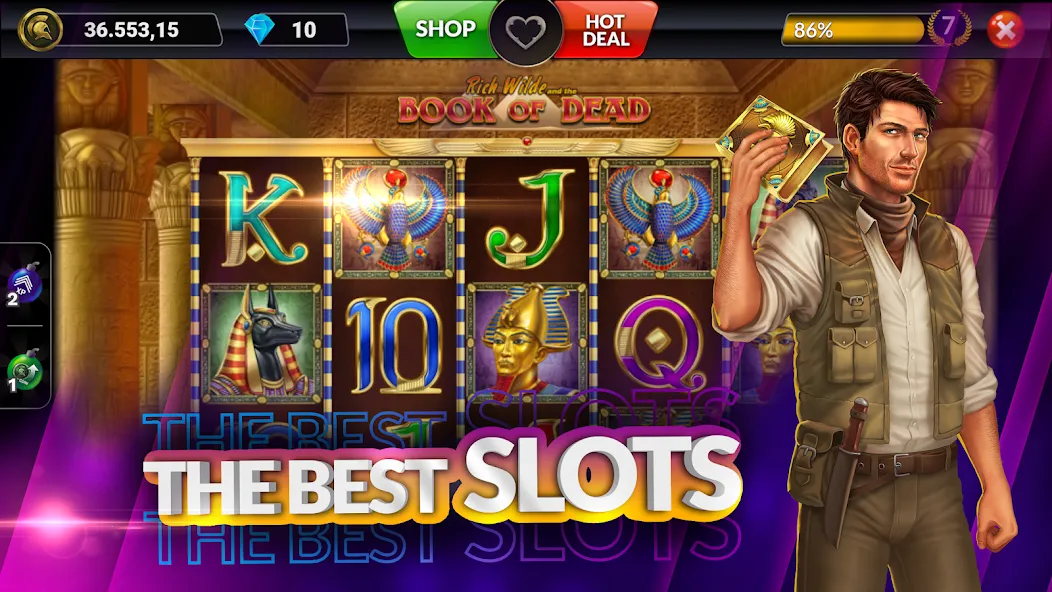 SpinArena Online Casino Slots (СпинАрена Онлайн Казино Слоты) [МОД Много денег] Screenshot 3
