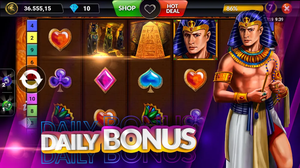SpinArena Online Casino Slots (СпинАрена Онлайн Казино Слоты) [МОД Много денег] Screenshot 4