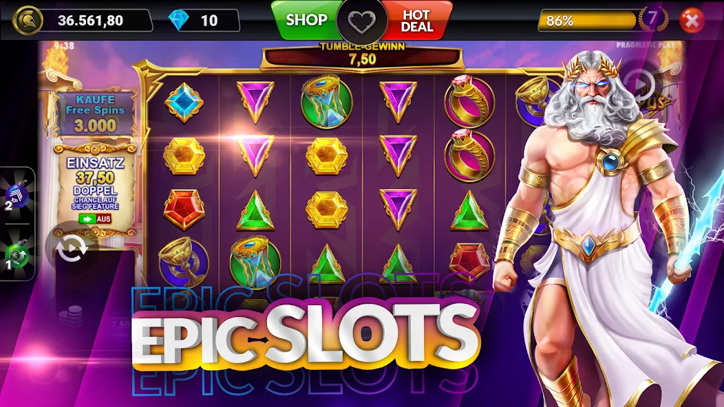 SpinArena Online Casino Slots (СпинАрена Онлайн Казино Слоты) [МОД Много денег] Screenshot 5