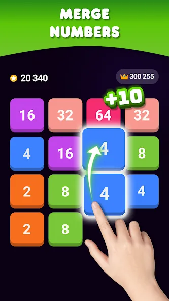 2048: Puzzle Game! Merge Block (Две тысячи сорок восемь) [МОД Все открыто] Screenshot 1