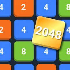 Скачать взлом 2048: Puzzle Game! Merge Block (Две тысячи сорок восемь)  [МОД Все открыто]