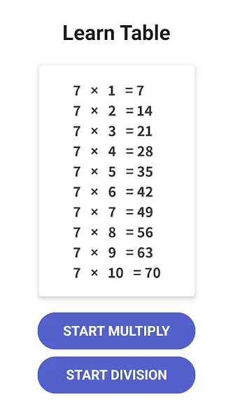 Multiplication Games Math quiz [МОД Много монет] Screenshot 2