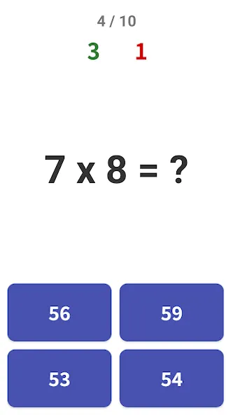 Multiplication Games Math quiz [МОД Много монет] Screenshot 3