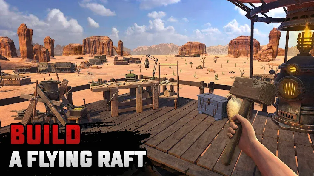 Raft® Survival: Desert Nomad (Рафт Сурвайвал) [МОД Бесконечные деньги] Screenshot 2
