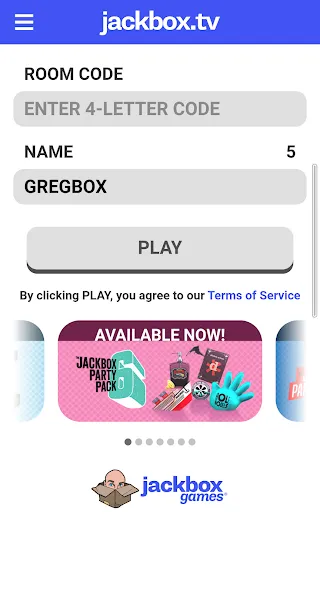 gregbox - jackbox player (грегбокс) [МОД Menu] Screenshot 1