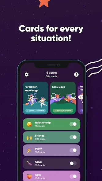 Never Have I Ever: Adult Games [МОД Меню] Screenshot 2