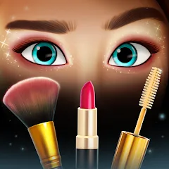 Скачать взломанную Makeover Match - Fashion Game (Мейковер Матч)  [МОД Unlocked]