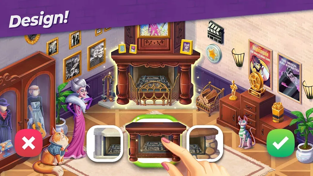 Penny & Flo: Home Renovation [МОД Много денег] Screenshot 4
