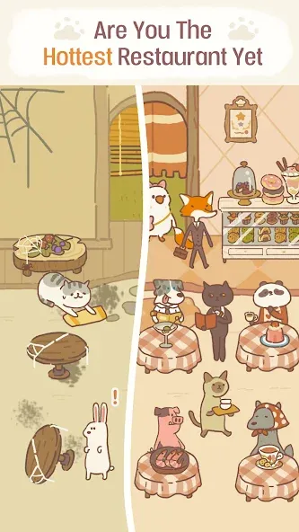 Animal Restaurant (Анимал Ресторан) [МОД Бесконечные деньги] Screenshot 2