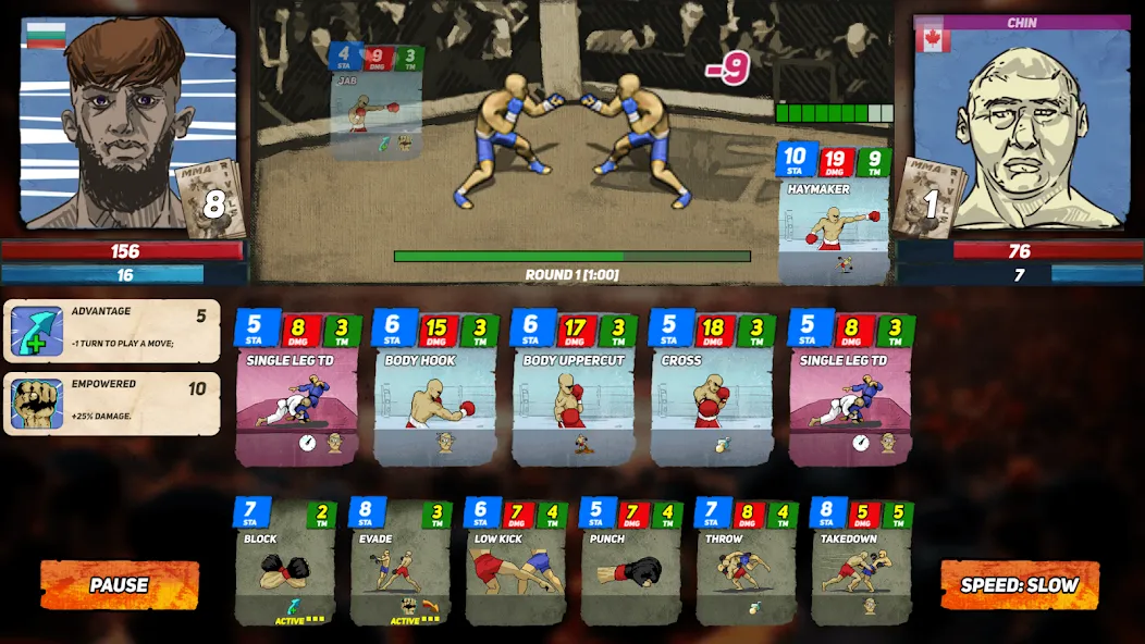 MMA Rivals (ММА Соперники) [МОД Unlocked] Screenshot 2