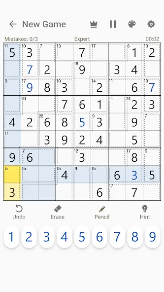 Killer Sudoku - Sudoku Puzzles [МОД Много монет] Screenshot 4