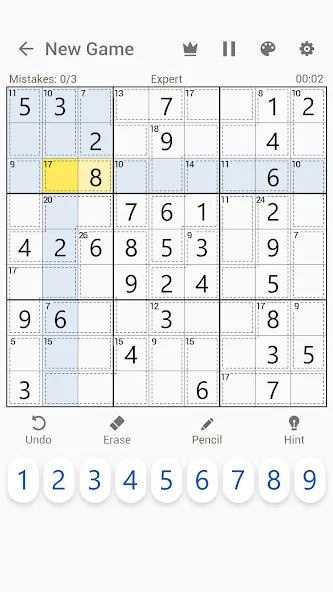 Killer Sudoku - Sudoku Puzzles [МОД Много монет] Screenshot 5