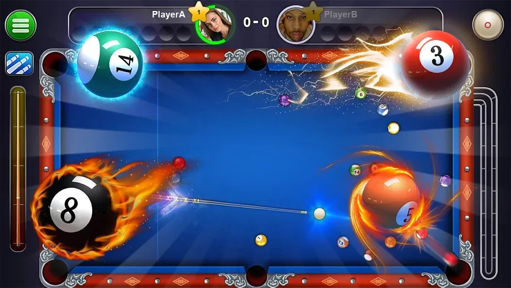 8 Ball Live - Billiards Games (Бол Лайв) [МОД Mega Pack] Screenshot 3