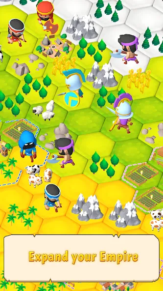 Civilization Hex: Tribes Rise (Цивилизация Гекс) [МОД Много денег] Screenshot 4