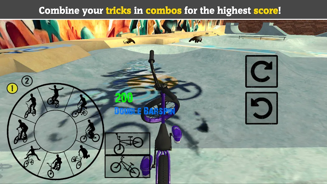 BMX FE3D 2 (БМХ ФЭ3Д 2) [МОД Unlocked] Screenshot 5