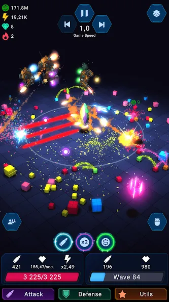 Epic Rush - Idle Tower Defense (Эпик Раш) [МОД Меню] Screenshot 2