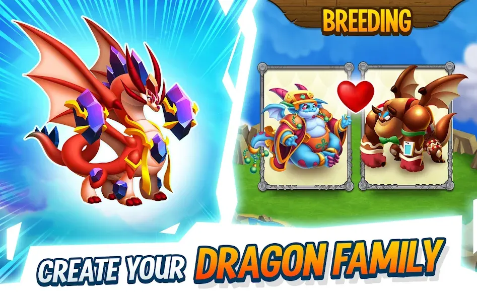 Dragon City: Mobile Adventure [МОД Mega Pack] Screenshot 5