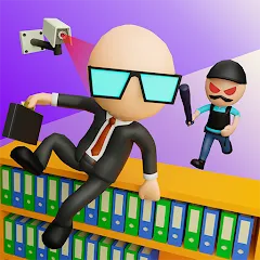 Взломанная Escape The Office (Эскейп зе Офис)  [МОД Mega Pack]