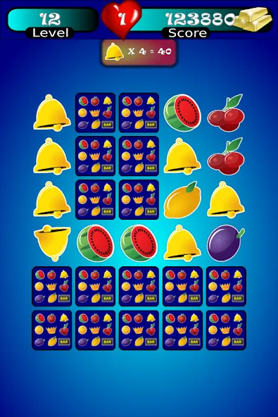 Slot Machine Fruit Memory A (Слотмашина Фруктовая Память А) [МОД Бесконечные деньги] Screenshot 1