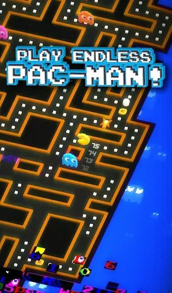 PAC-MAN 256 - Endless Maze (ПАК) [МОД Все открыто] Screenshot 1