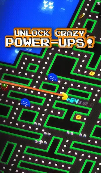 PAC-MAN 256 - Endless Maze (ПАК) [МОД Все открыто] Screenshot 5