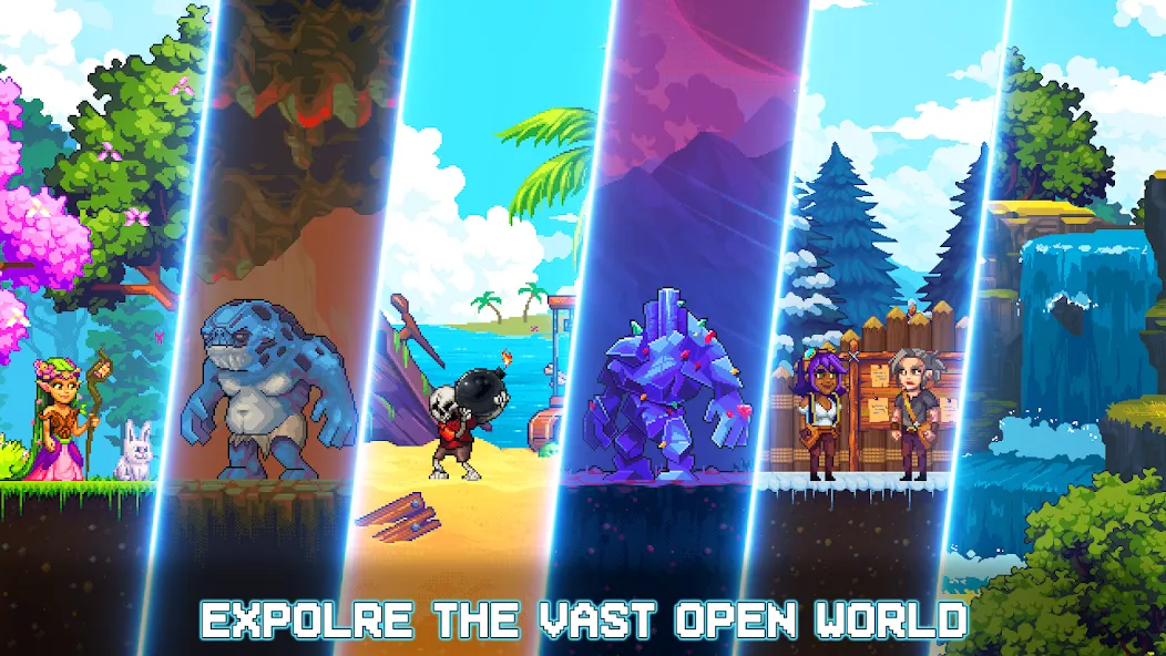 Miners Settlement: Idle RPG (Майнерс Сеттлмент) [МОД Все открыто] Screenshot 4