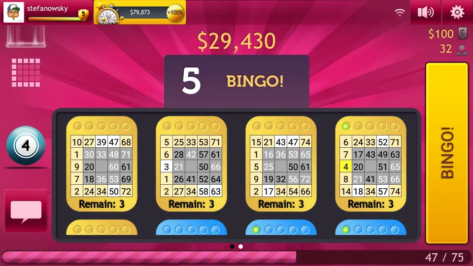 Bingo 75 & 90 by GameDesire [МОД Много монет] Screenshot 4