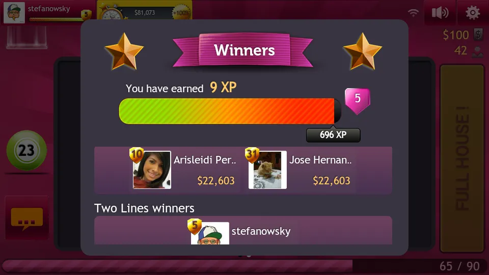 Bingo 75 & 90 by GameDesire [МОД Много монет] Screenshot 5